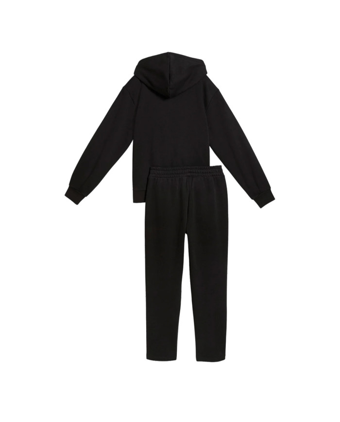 Puma Dres damski METALLIC HOODED STANDARD SWEATSUIT 69399601 - Czarny | Sklep Monotox
