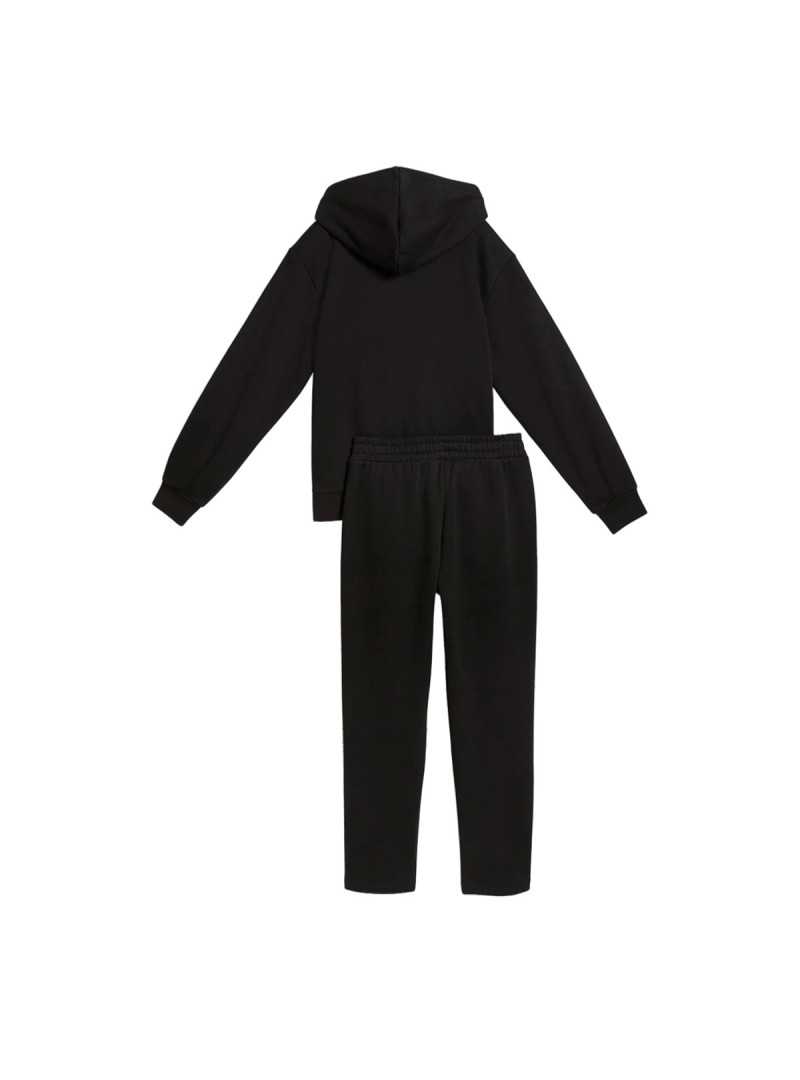 Puma Dres damski METALLIC HOODED STANDARD SWEATSUIT 69399601 - Czarny | Sklep Monotox
