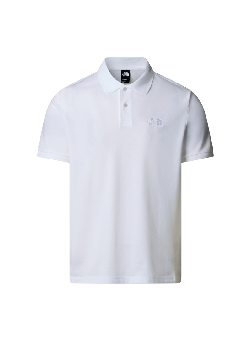 The North Face Koszulka męska M ESS RG POLO TEE NF0A8C1PFN4 - Biała | Sklep Monotox