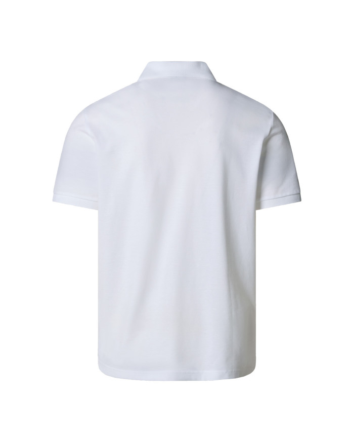 The North Face Koszulka męska M ESS RG POLO TEE NF0A8C1PFN4 - Biała | Sklep Monotox