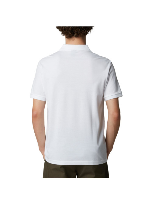 The North Face Koszulka męska M ESS RG POLO TEE NF0A8C1PFN4 - Biała | Sklep Monotox