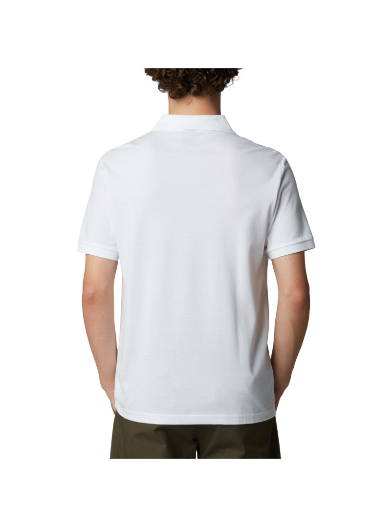 The North Face Koszulka męska M ESS RG POLO TEE NF0A8C1PFN4 - Biała | Sklep Monotox