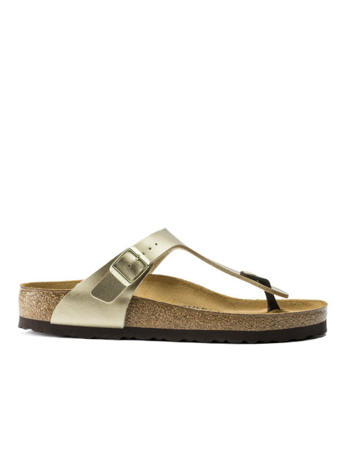 Birkenstock Buty damskie GIZEH BF 1016108 - Złote | Sklep Monotox