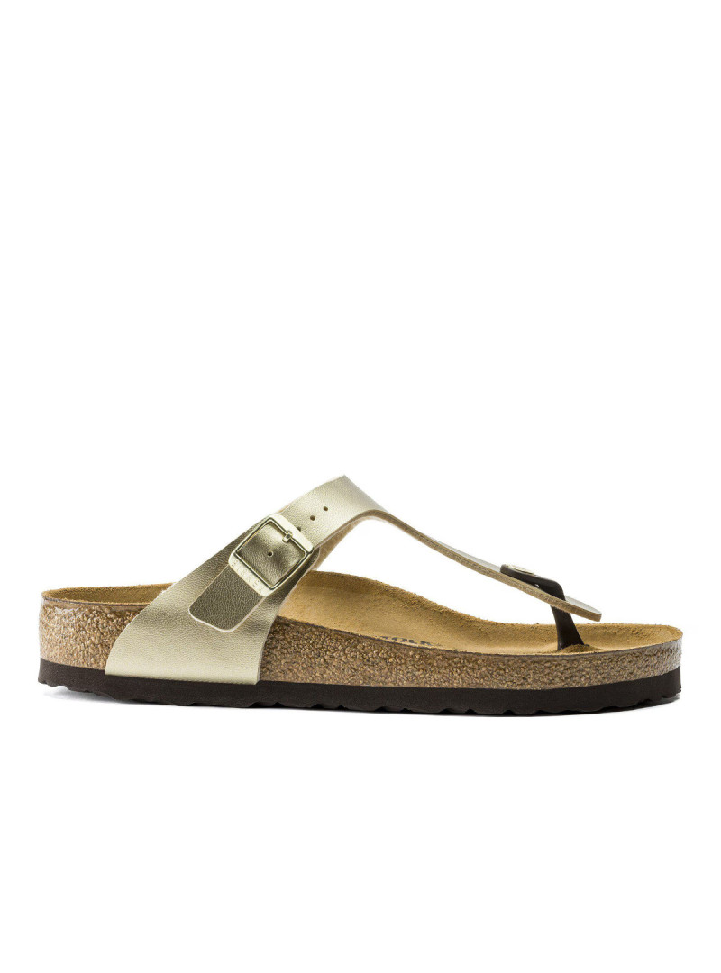 Birkenstock Buty damskie GIZEH BF 1016108 - Złote | Sklep Monotox