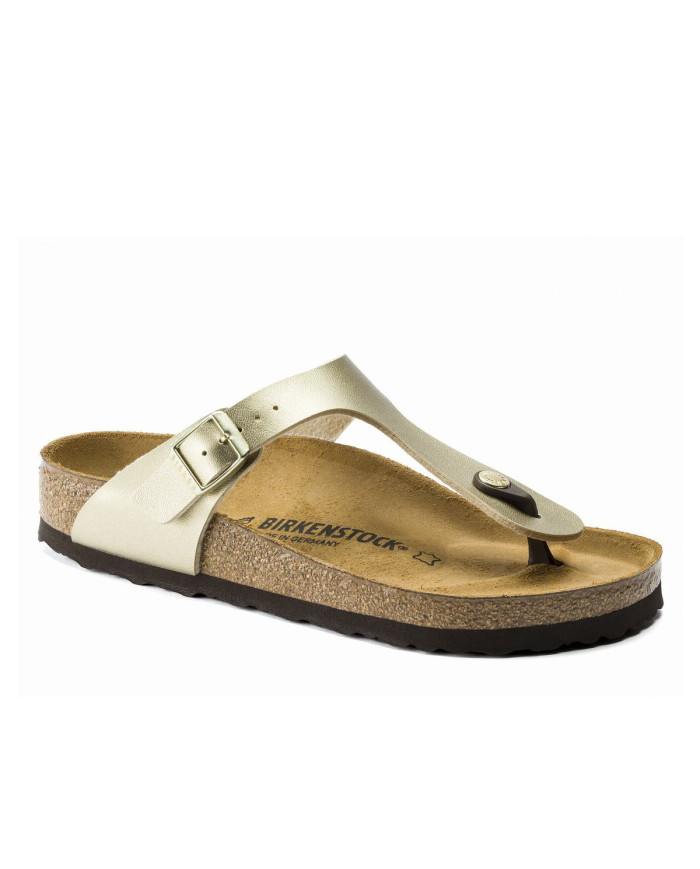 Birkenstock Buty damskie GIZEH BF 1016108 - Złote | Sklep Monotox