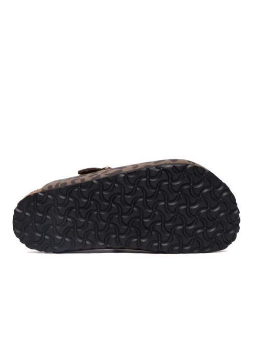 Birkenstock Klapki BOSTON 2.0 KIDS BIRKIBUC JUNIOR NARROW 1032553 - Brązowe | Sklep Monotox