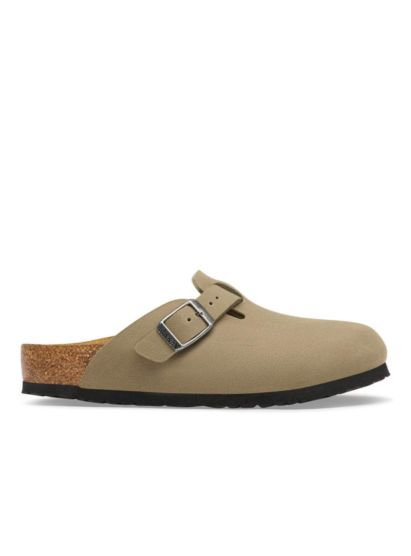 Birkenstock Klapki BOSTON KIDS BIRKIBUC JUNIOR NARROW 1032739 - Zielone | Sklep Monotox