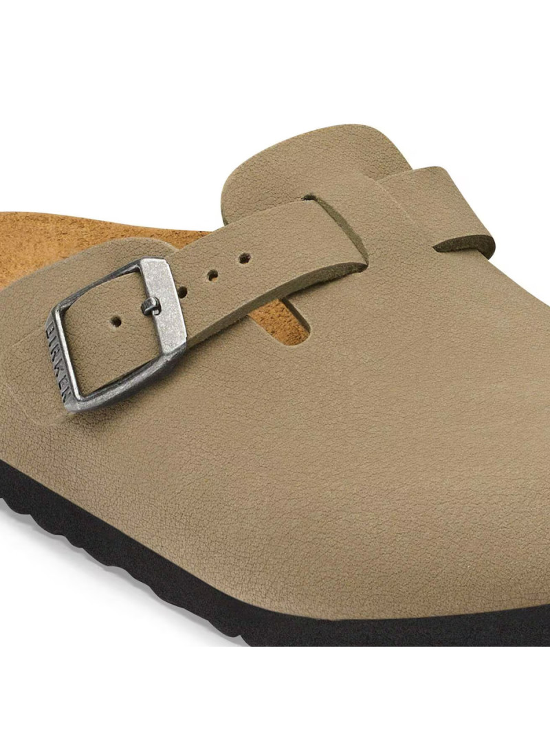Birkenstock Klapki BOSTON KIDS BIRKIBUC JUNIOR NARROW 1032739 - Zielone | Sklep Monotox