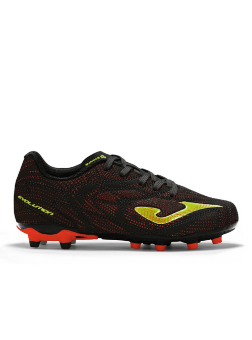 Joma Buty dziecięce EVOLUTION JR 2601 BLACK FG EVJW2601FG - Czarne | Sklep Monotox