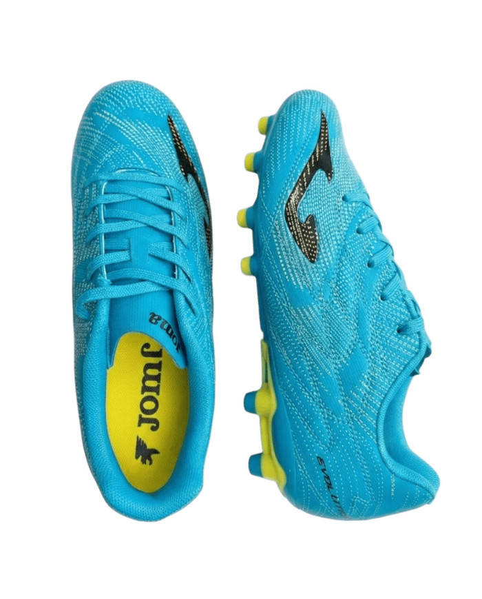 Joma Buty dziecięce EVOLUTION JR 2627 TURQUOISE FG EVJW2627FG - Niebieskie | Sklep Monotox