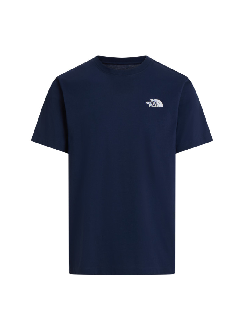 The North Face Koszulka męska M EVO BOX NSE REG SS TEE NF0A8B6K8K2 - Fioletowa | Sklep Monotox