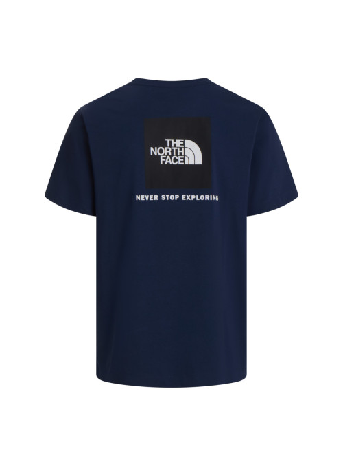 The North Face Koszulka męska M EVO BOX NSE REG SS TEE NF0A8B6K8K2 - Fioletowa | Sklep Monotox