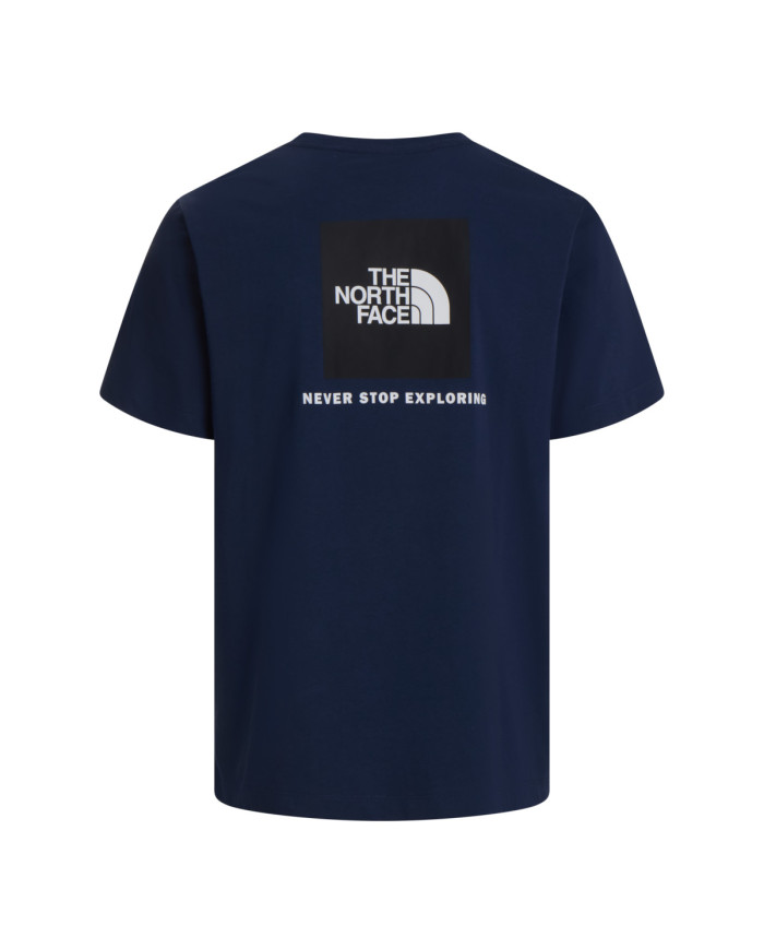 The North Face Koszulka męska M EVO BOX NSE REG SS TEE NF0A8B6K8K2 - Fioletowa | Sklep Monotox
