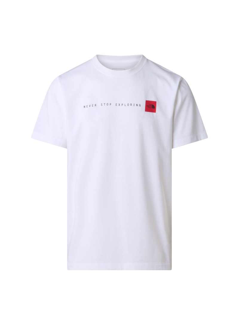 The North Face Koszulka męska M NSE REG SS TEE-GRAPHIC NF0A8GUVFN4 - Biała | Sklep Monotox