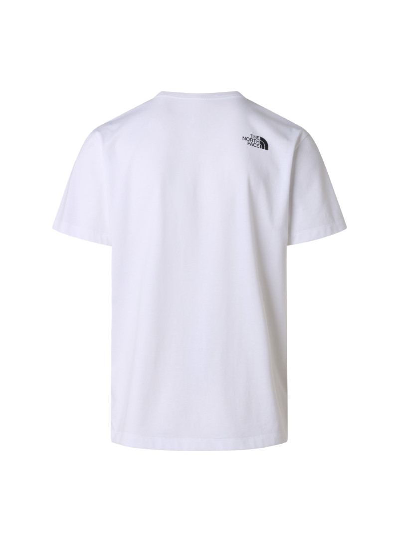 The North Face Koszulka męska M NSE REG SS TEE-GRAPHIC NF0A8GUVFN4 - Biała | Sklep Monotox
