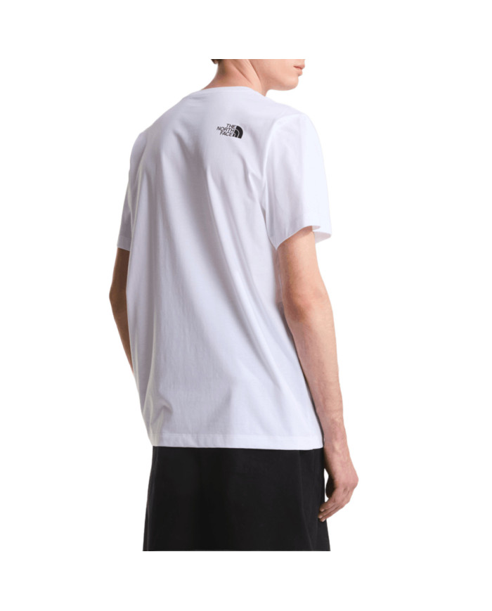 The North Face Koszulka męska M NSE REG SS TEE-GRAPHIC NF0A8GUVFN4 - Biała | Sklep Monotox