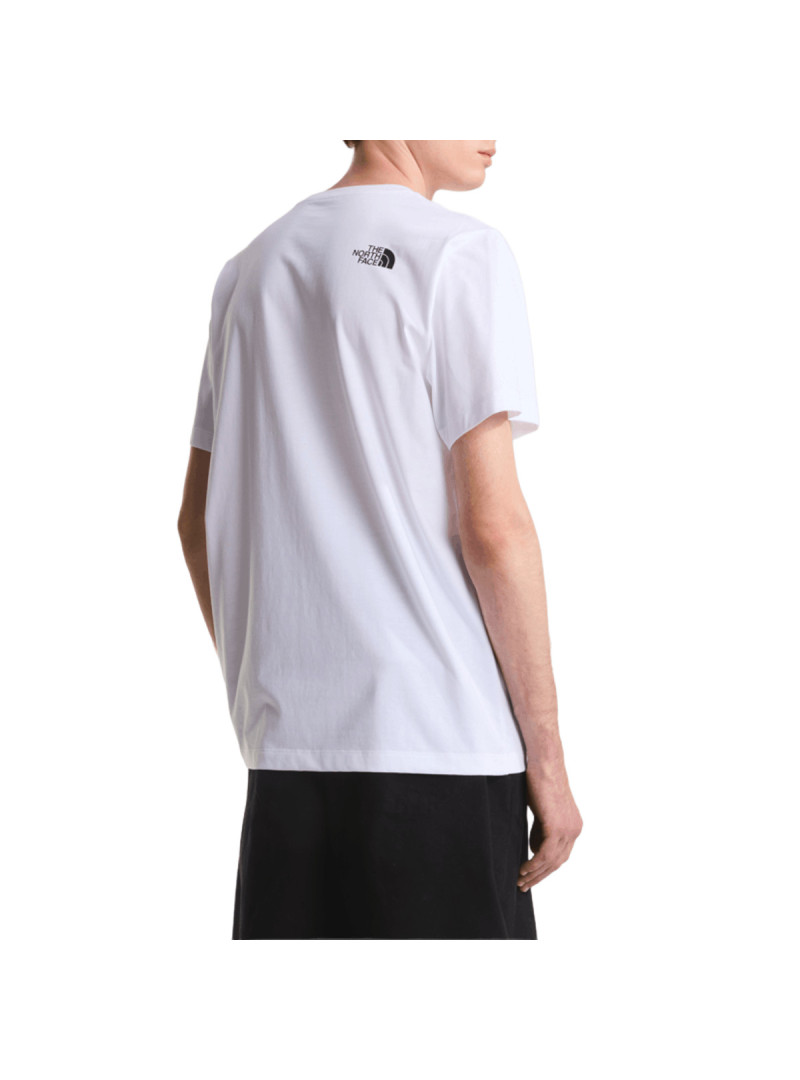 The North Face Koszulka męska M NSE REG SS TEE-GRAPHIC NF0A8GUVFN4 - Biała | Sklep Monotox