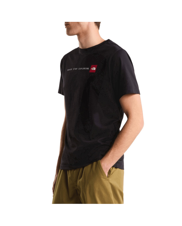 The North Face Koszulka męska M NSE REG SS TEE-GRAPHIC NF0A8GUVJK3 - Czarna | Sklep Monotox