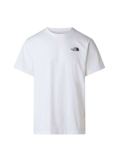 The North Face Koszulka męska M HALF DOME PHOTO REG S NF0A8GV0FN4 - Biała | Sklep Monotox