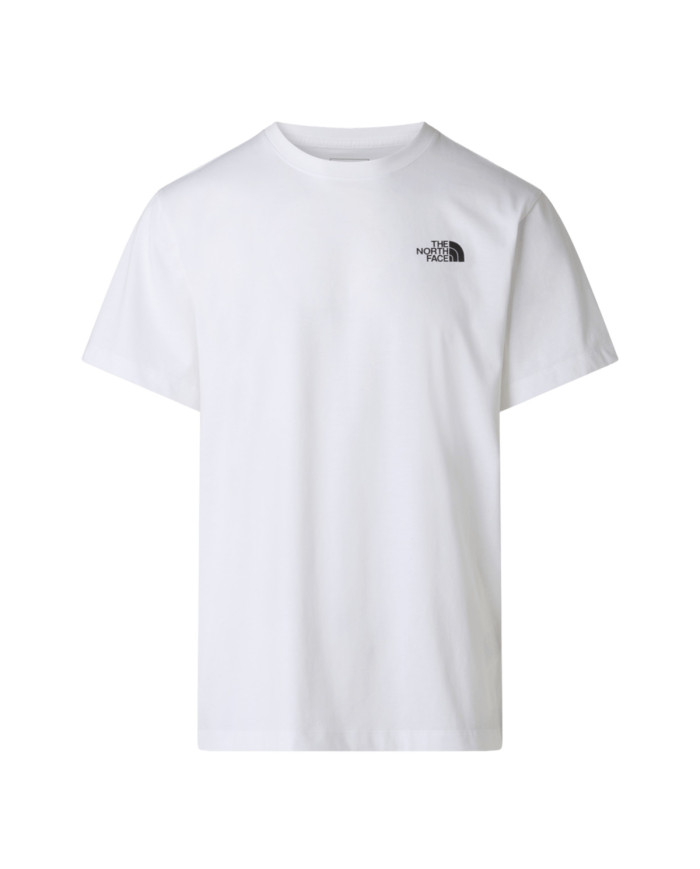 The North Face Koszulka męska M HALF DOME PHOTO REG S NF0A8GV0FN4 - Biała | Sklep Monotox
