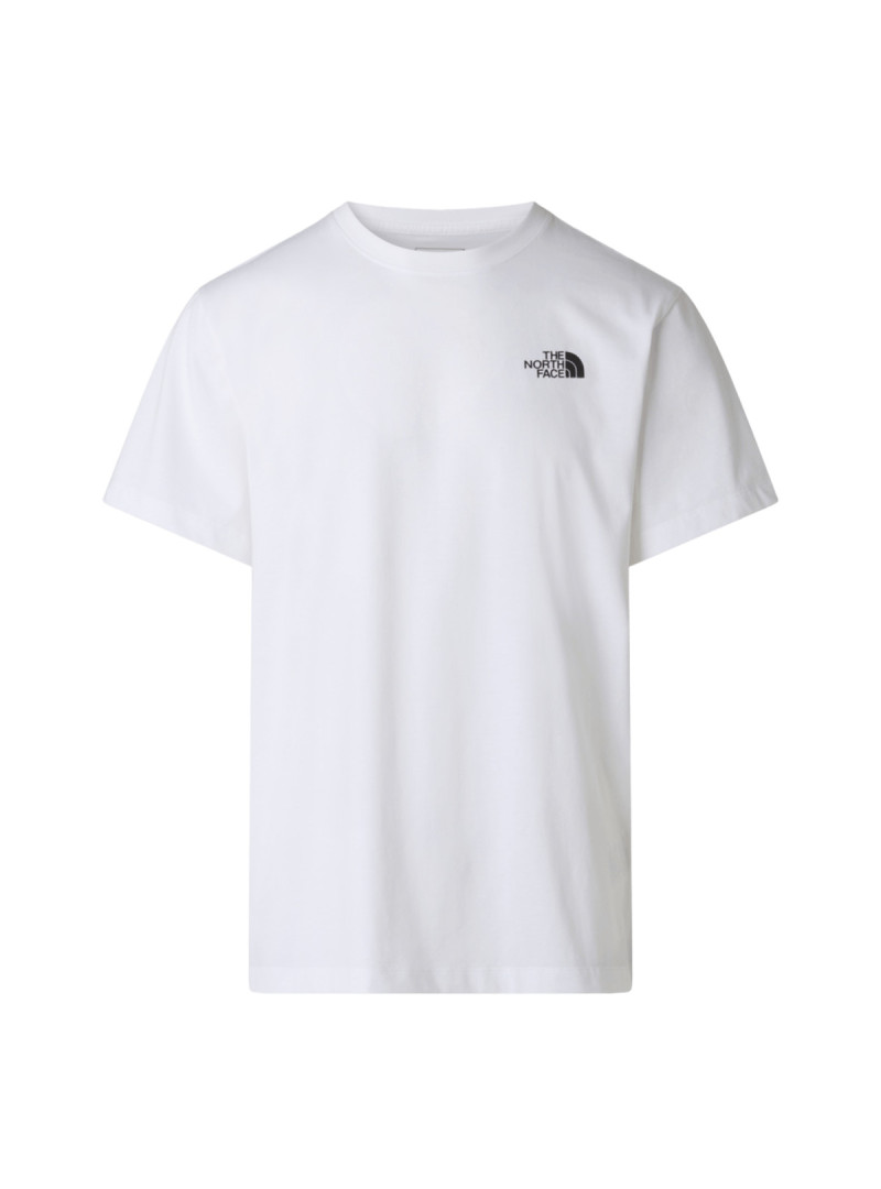 The North Face Koszulka męska M HALF DOME PHOTO REG S NF0A8GV0FN4 - Biała | Sklep Monotox