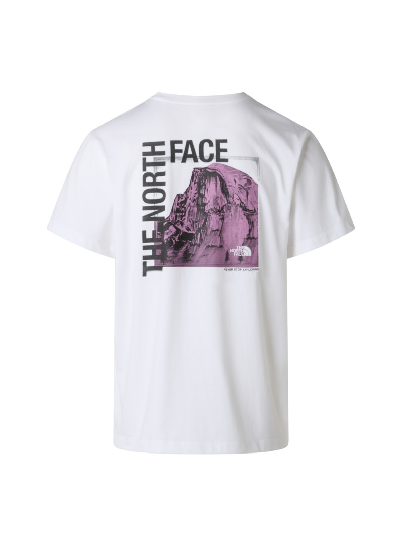 The North Face Koszulka męska M HALF DOME PHOTO REG S NF0A8GV0FN4 - Biała | Sklep Monotox