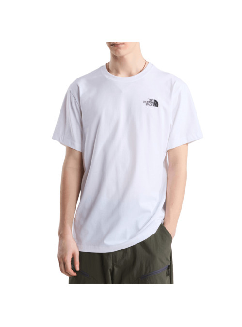 The North Face Koszulka męska M HALF DOME PHOTO REG S NF0A8GV0FN4 - Biała | Sklep Monotox