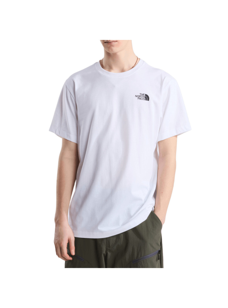 The North Face Koszulka męska M HALF DOME PHOTO REG S NF0A8GV0FN4 - Biała | Sklep Monotox