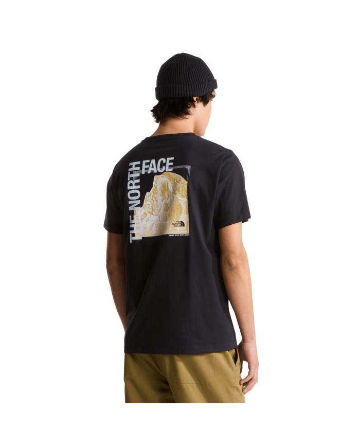 The North Face Koszulka męska M HALF DOME PHOTO REG S NF0A8GV0JK3 - Czarna | Sklep Monotox