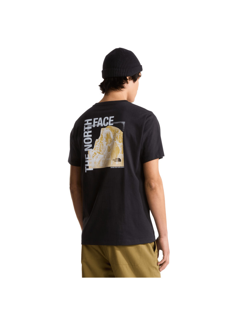 The North Face Koszulka męska M HALF DOME PHOTO REG S NF0A8GV0JK3 - Czarna | Sklep Monotox