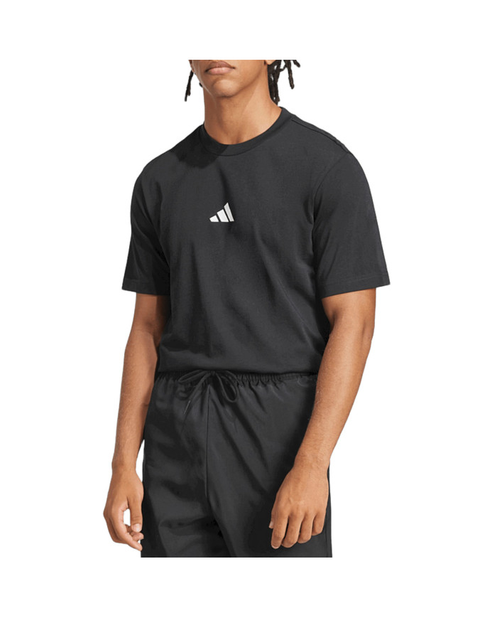 Adidas Koszulka męska adidas Core M SL SJ TEE JE9024 - Czarna | Sklep Monotox