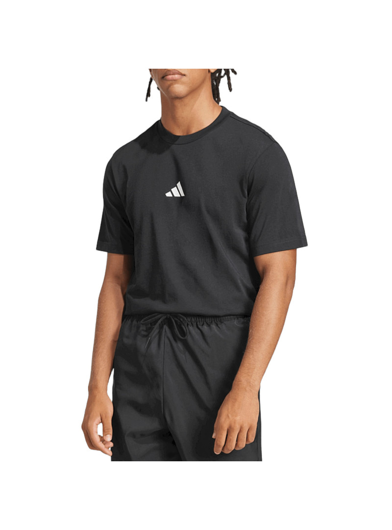 Adidas Koszulka męska adidas Core M SL SJ TEE JE9024 - Czarna | Sklep Monotox