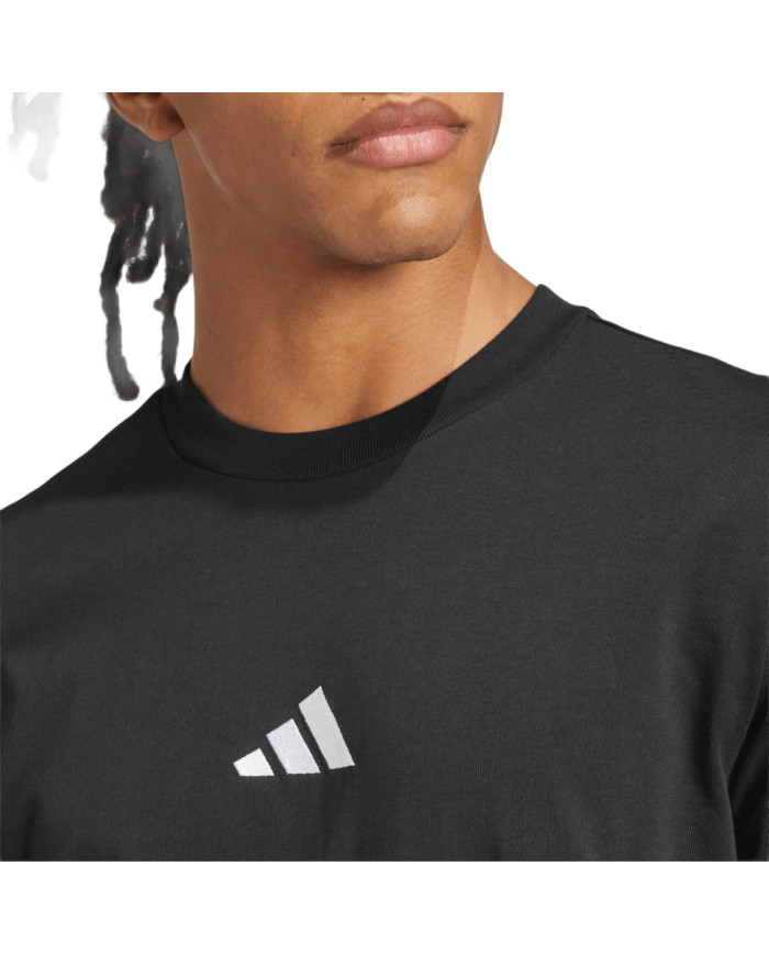 Adidas Koszulka męska adidas Core M SL SJ TEE JE9024 - Czarna | Sklep Monotox