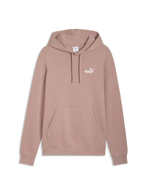 Puma Bluza męska ESS SMALL LOGO HOODIE 68257788 - Brązowa | Sklep Monotox