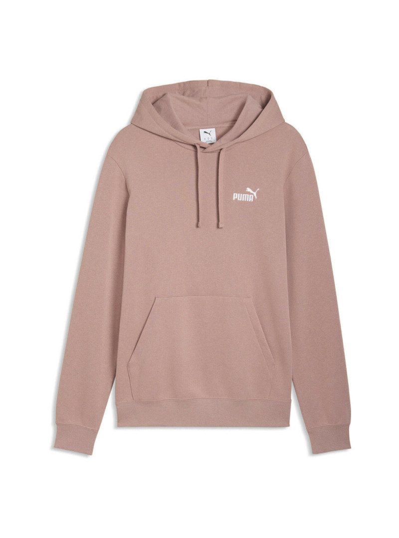 Puma Bluza męska ESS SMALL LOGO HOODIE 68257788 - Brązowa | Sklep Monotox