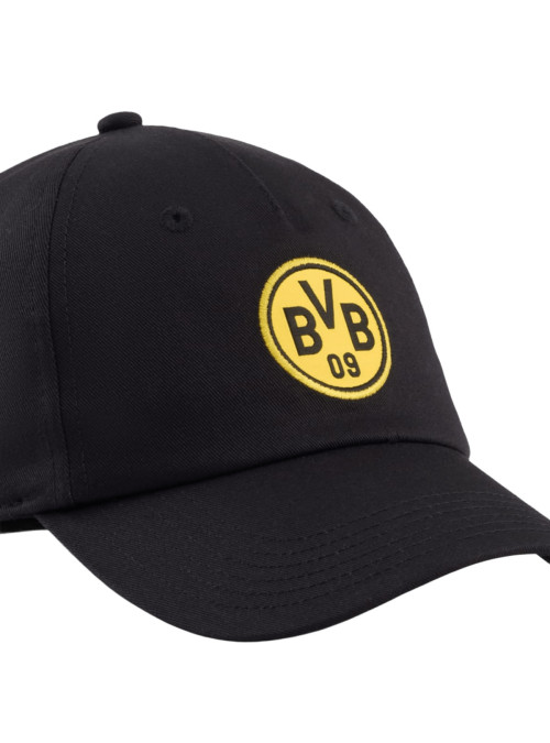 Puma Czapka BVB ESS CAP 02753401 - Czarna | Sklep Monotox