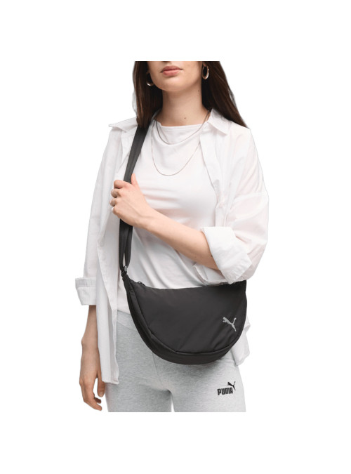 Puma Torba HER HALF MOON BAG 09276901 - Czarna | Sklep Monotox
