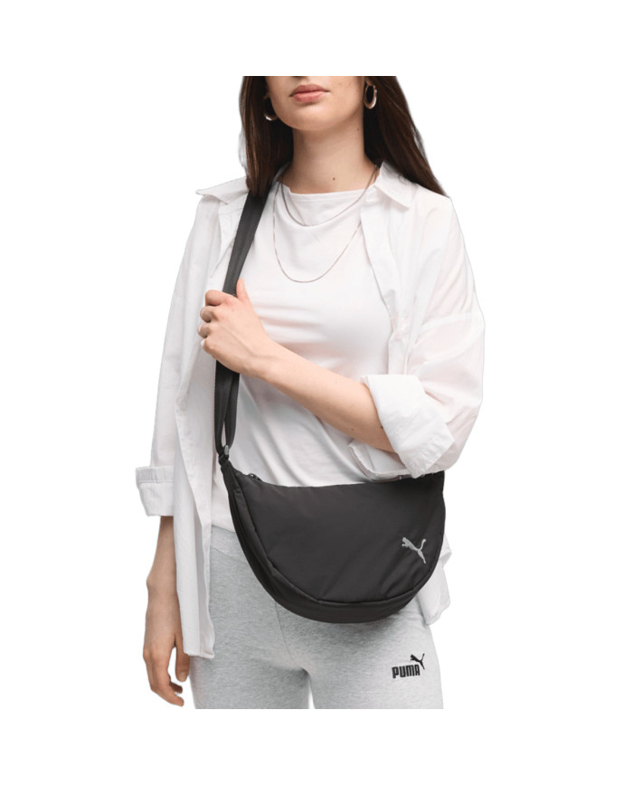 Puma Torba HER HALF MOON BAG 09276901 - Czarna | Sklep Monotox