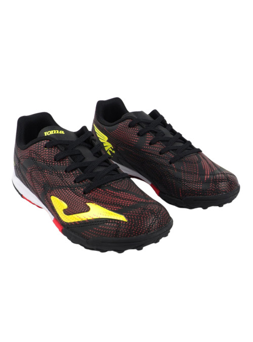 Joma Buty dziecięce EVOLUTION JR 2601 BLACK TF EVJW2601TF - Czarne | Sklep Monotox