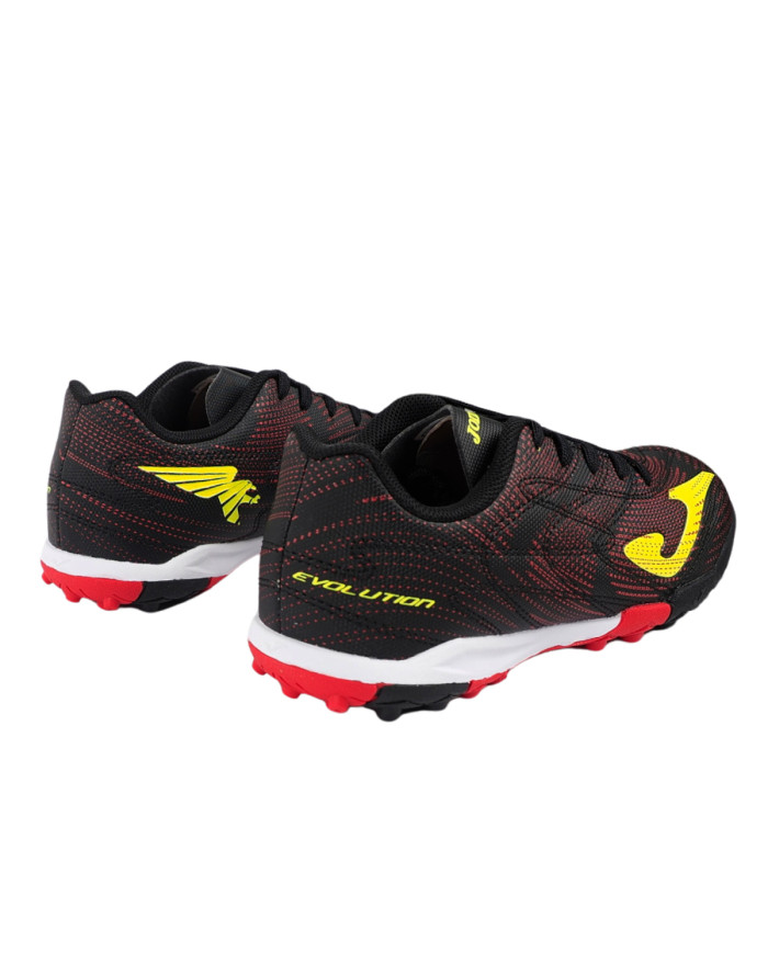 Joma Buty dziecięce EVOLUTION JR 2601 BLACK TF EVJW2601TF - Czarne | Sklep Monotox