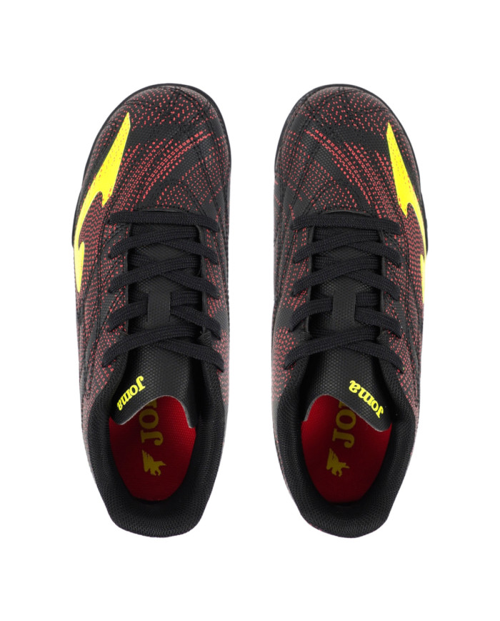 Joma Buty dziecięce EVOLUTION JR 2601 BLACK TF EVJW2601TF - Czarne | Sklep Monotox