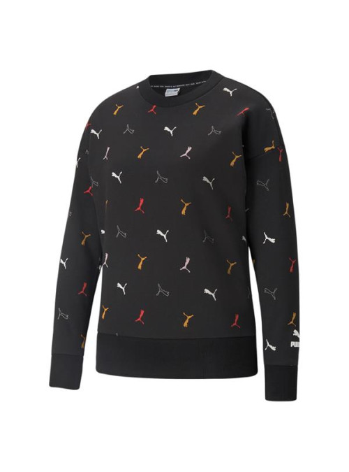 Puma Damska Bluza Classics Graphics Aop 53162901 Czarny | Sklep Monotox