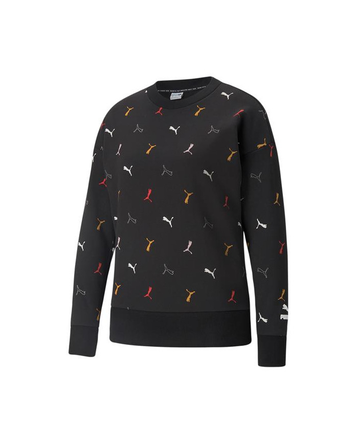 Puma Damska Bluza Classics Graphics Aop 53162901 Czarny | Sklep Monotox