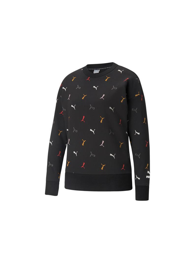 Puma Damska Bluza Classics Graphics Aop 53162901 Czarny | Sklep Monotox