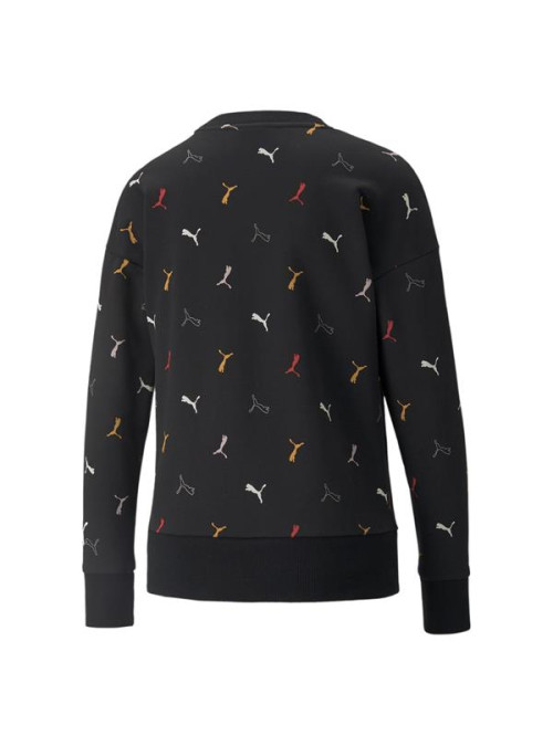 Puma Damska Bluza Classics Graphics Aop 53162901 Czarny | Sklep Monotox