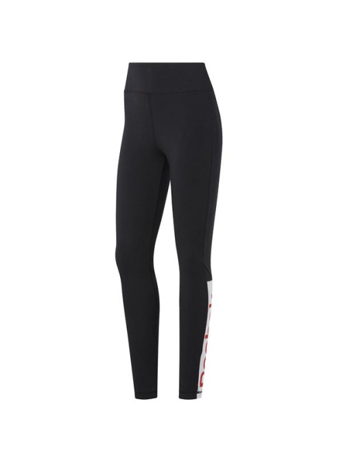 Reebok Spodnie damskie TE LINEAR LOGO LEGG FK6692 - Czarne | Sklep Monotox