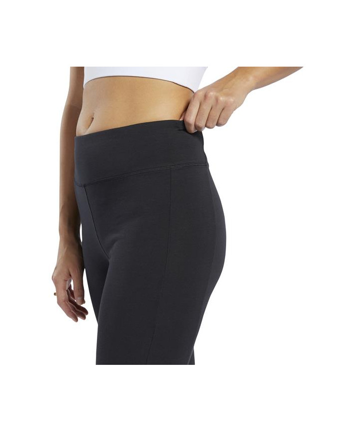 Reebok Spodnie damskie TE LINEAR LOGO LEGG FK6692 - Czarne | Sklep Monotox