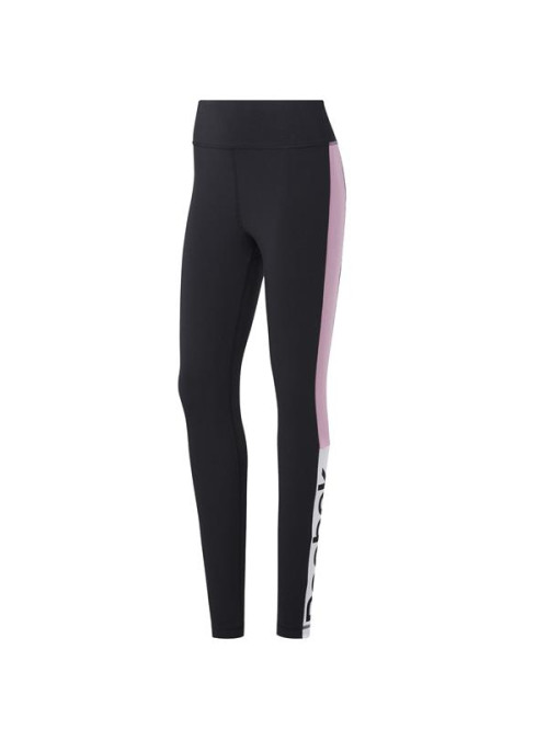 Reebok Spodnie damskie TE LINEAR LOGO LEGG FK6694 - Czarne | Sklep Monotox