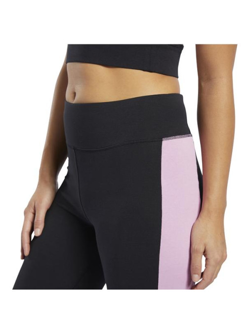 Reebok Spodnie damskie TE LINEAR LOGO LEGG FK6694 - Czarne | Sklep Monotox