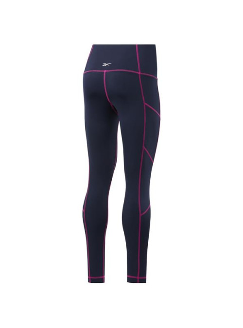 Reebok Spodnie damskie WOR MYT STITCH TIGHT FU2433 - Niebieskie | Sklep Monotox